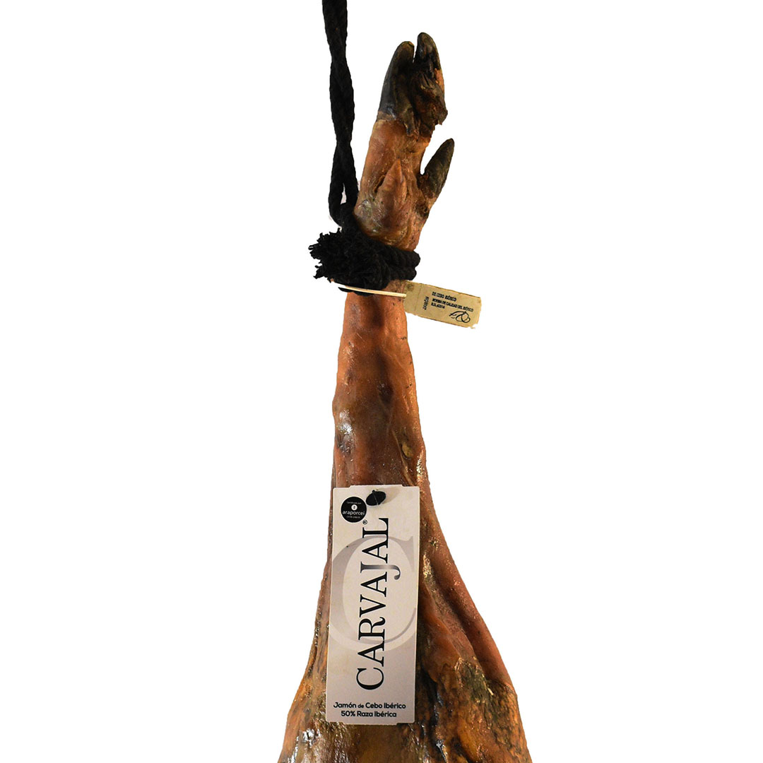 Paleta-cebo-ibérico-de-Jabugo-Jamones Carvajal