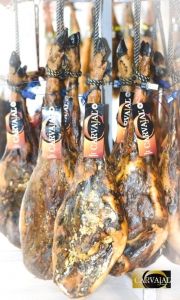 Jamón Etiqueta Oro. Jamones Carvajal.