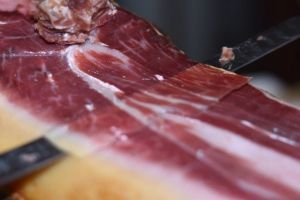 Jamón 100% ibérico de bellota. Jamones Carvajal.