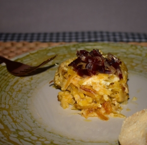 revuelto-de-bacalao-y-jamón-ibérico-desde-Jabugo-Jamones Carvajal
