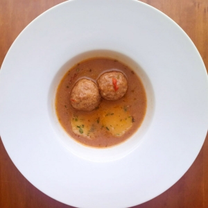 Albóndigas-ibéricas-con-hierbabuena-de-Jamones Carvajal-Jabugo
