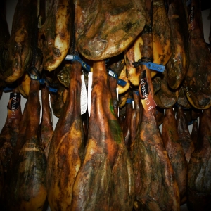 Jamón-Etiqueta oro-Jamones Carvajal