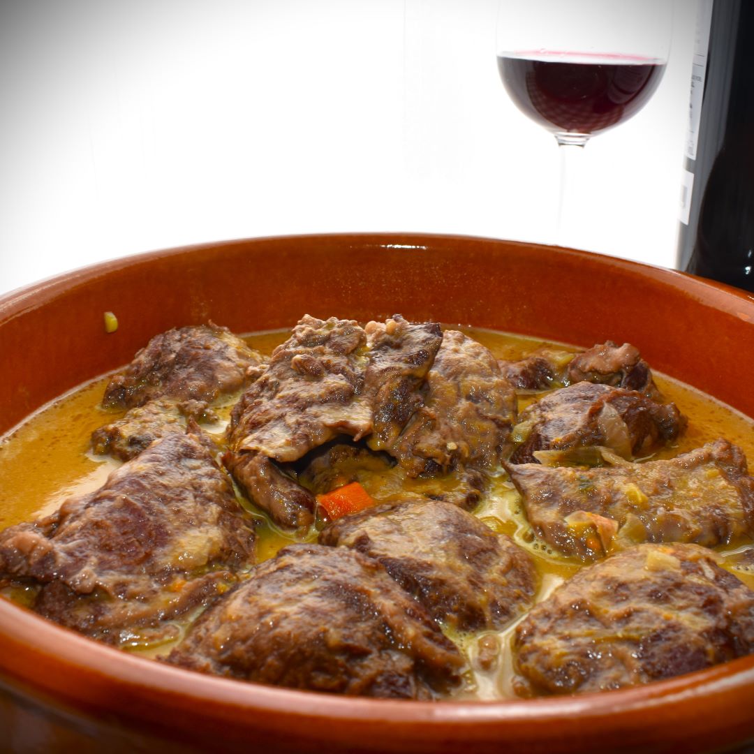 CARRILLERAS IBÉRICAS AL VINO TINTO