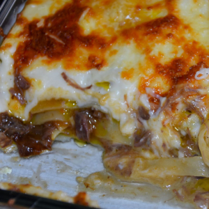 Lasaña-de-pluma-ibérica-de-Jabugo-Jamones Carvajal