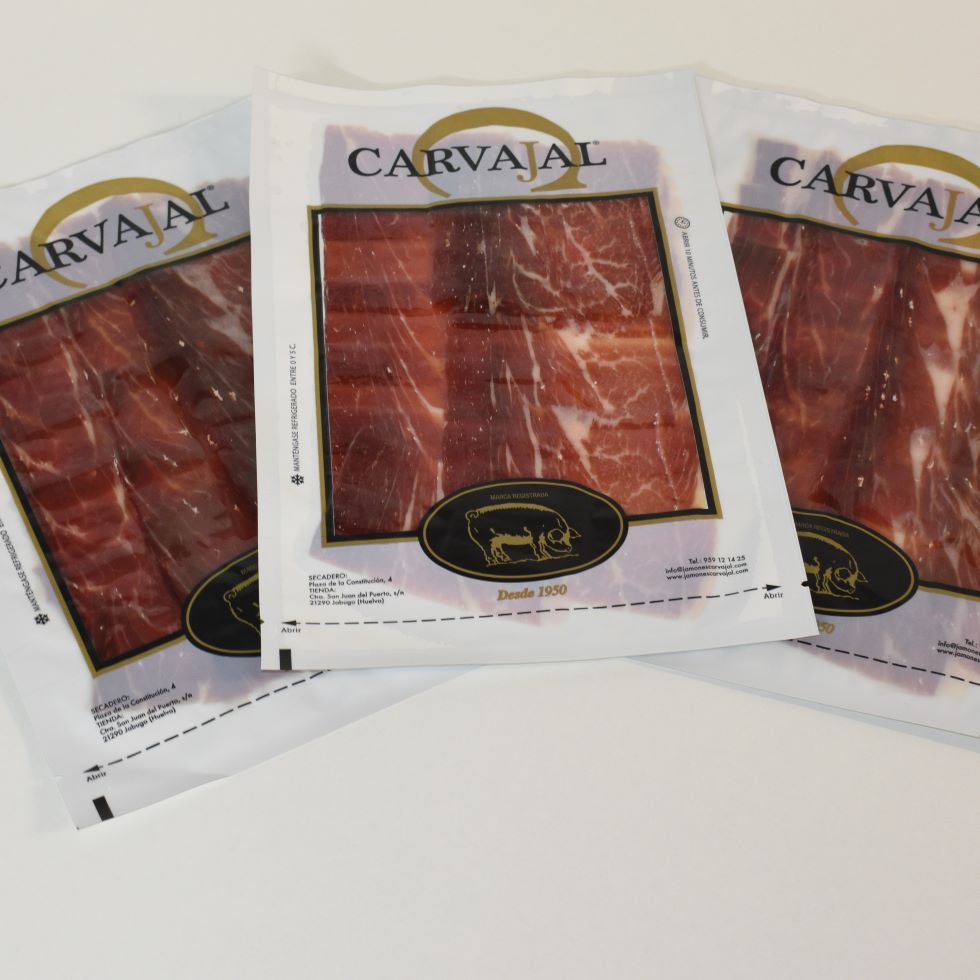 viajar con ibéricos de Jamones Carvajal - Jabugo