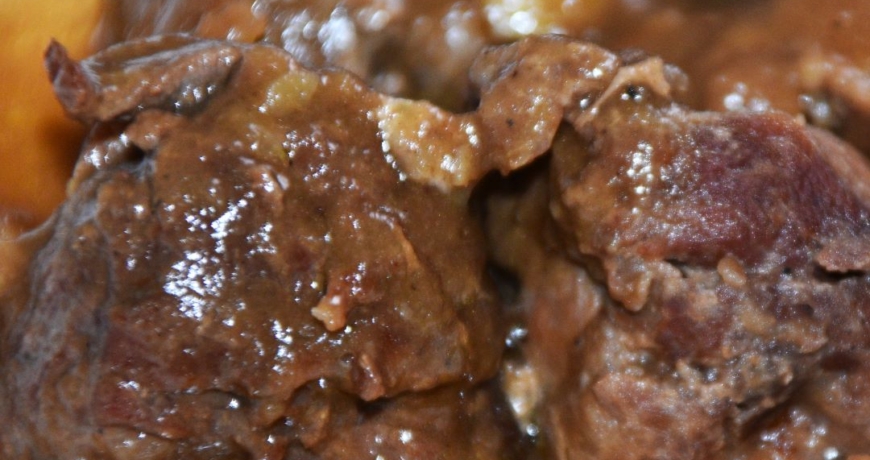 Carrillera-ibérica-con-salsa-de-castañas-de-Jamones Carvajal-Jabugo