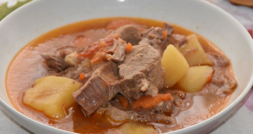 Solomillo-ibérico-con-patatas- guisadas-de-Jabugo-Jamones Carvajal