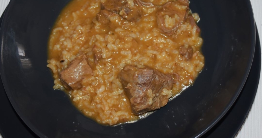 Arroz con lagarto ibérico de Jabugo_Jamones Carvajal