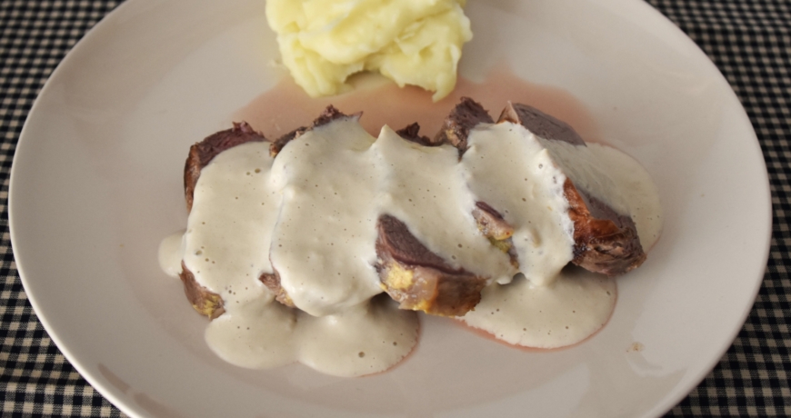 Solomillo ibérico a la mostaza de Dijon _Jamones Carvajal de Jabugo